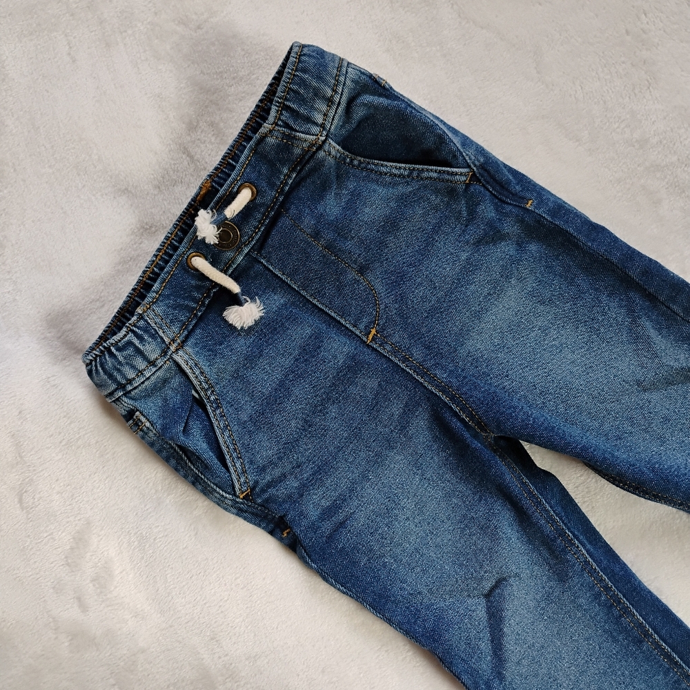 Little Co Denim Jeans | Elastic Waist | 24 Months